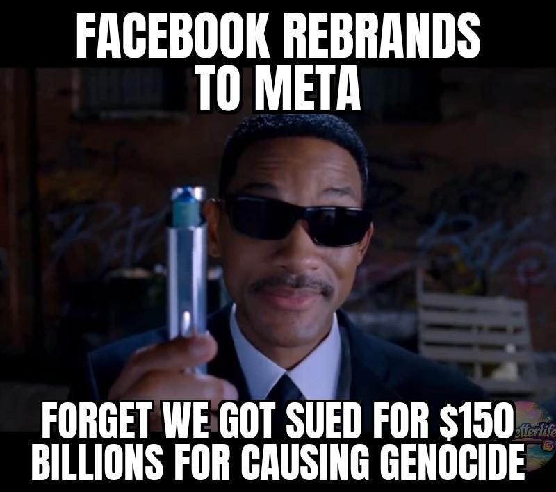Zucc says you forget